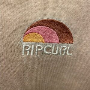 Women’s Rip Curl super soft zip up hoodie GUC. Size medium.